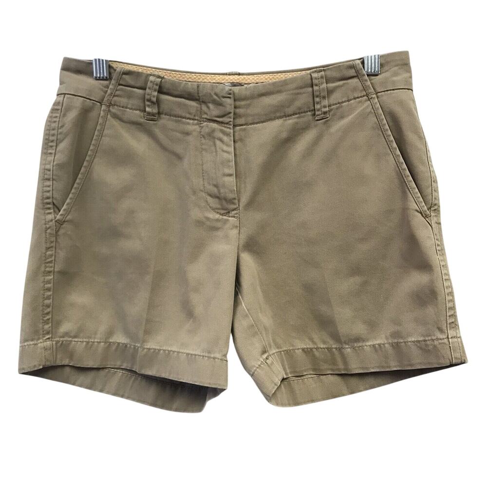 J Crew Shorts Womens Size 0 Chino Twill Beige
